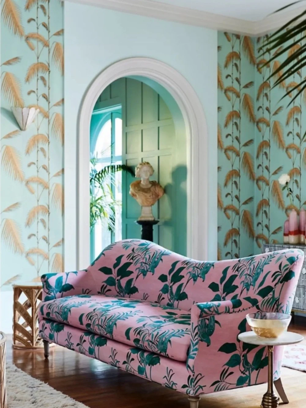 Anthropologie Palm Leaves Wallpaper